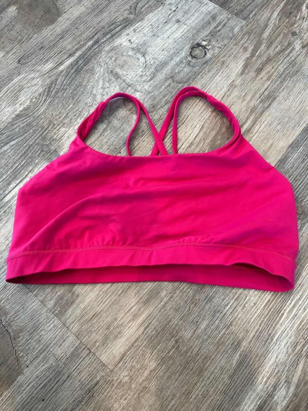 Lululemon Energy Bra *Medium Support, B–D Cups Pink Dragonfruit sz 14